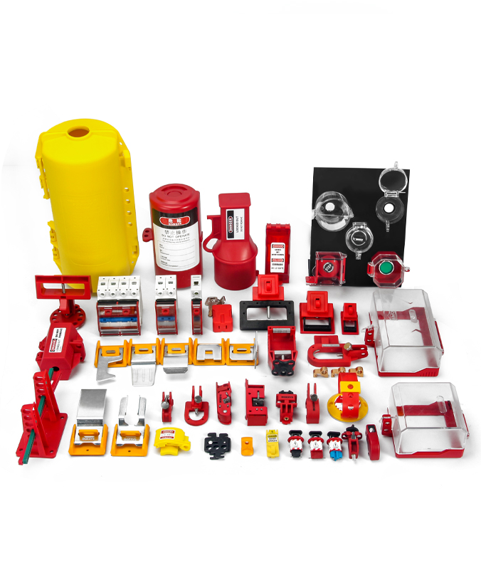 斷路器、電氣開(kāi)關(guān)、急停按鈕、插頭插座等電氣安全管理